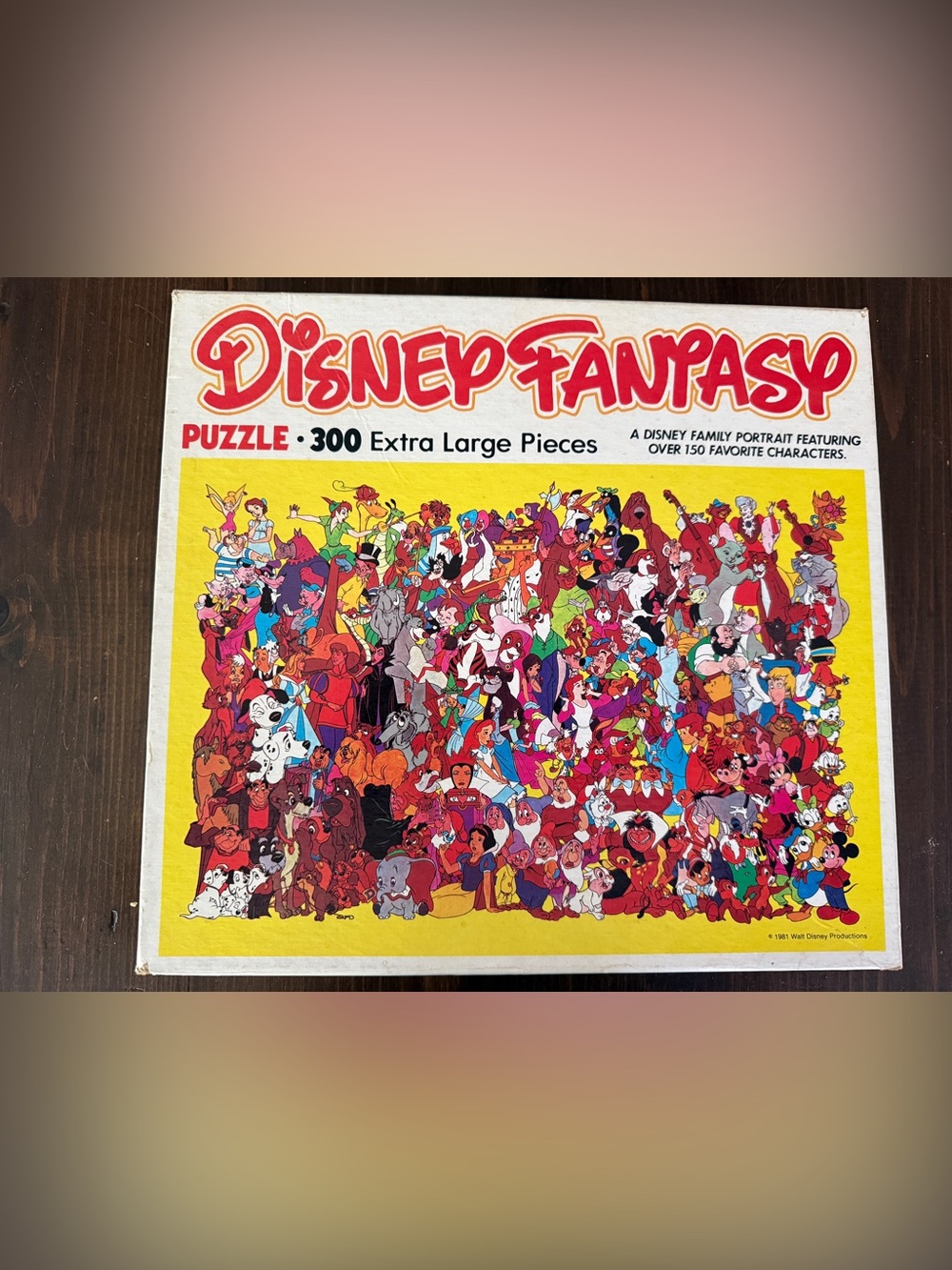 Vintage Disney Fantasy 300 piece puzzle